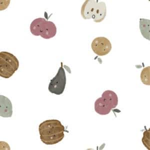Qjutie - Raincoat fruit transparant