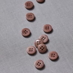 MeetMilk - Corozo knoop 11mm old rose