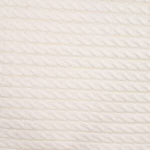 Qjutie - Gebreide kabel offwhite