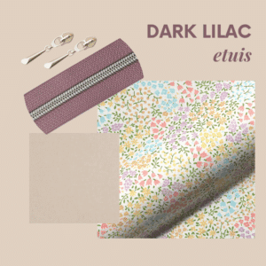 Pakket triflora etuis - dark lilac