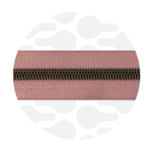 Zipper Zoo - Nylon rits powder pink - 1 meter