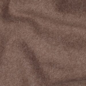 Katoenen fleece organic mocha melange