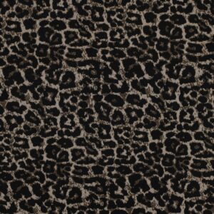 Katoenen jacquard luipaardprint beige