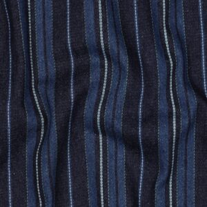 Denim strepen indigo