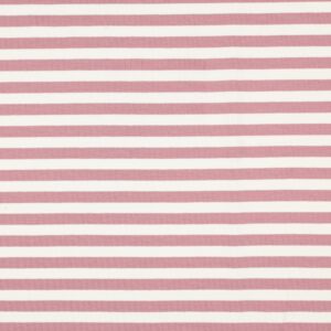 French terry yarn dyed strepen roze