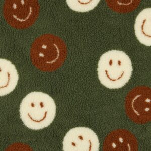 Teddy happy faces groen