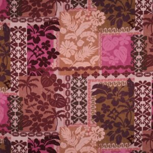 Canvas digitaal bloemen roze