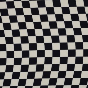 Jersey organic checks naturel/navy