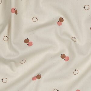 Poplin organic appels naturel