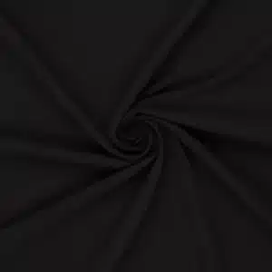 Double weave 4-way stretch zwart