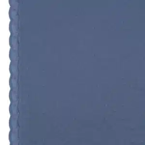 Broderie schulprand jeansblauw