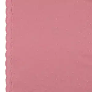 Broderie schulprand roze