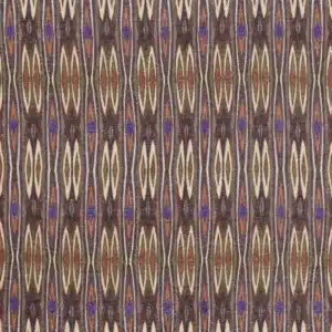 Knitted lurex diamonds bruin