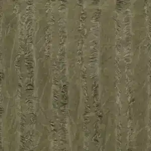 Vintage jacquar ruffle strepen legergroen