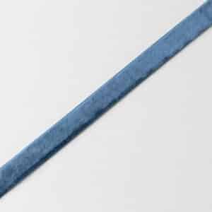 Velvet fluweelband 16mm - Jeansblauw