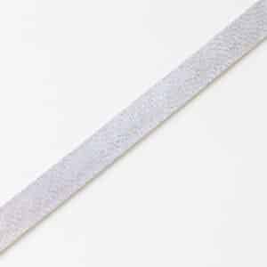 Biaisband katoen 20mm zilver