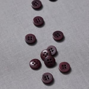 MeetMilk - Corozo knoop 11mm maroon