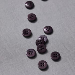 MeetMilk - Corozo knoop 11mm purple night