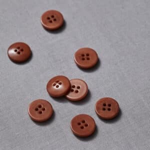 MeetMilk - Corozo knoop 15mm rust