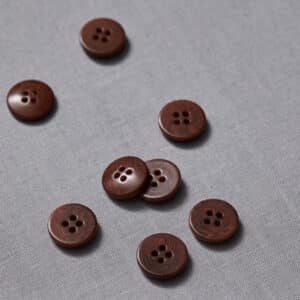 MeetMilk - Corozo knoop 15mm pecan