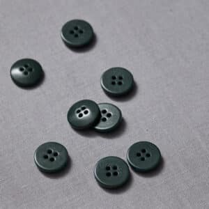 MeetMilk - Corozo knoop 15mm deep green