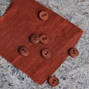 Mind the Maker - Curb cotton knoop 11mm sienna