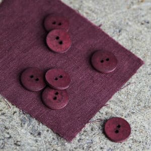 Mind the Maker - Curb cotton knoop 11mm grape