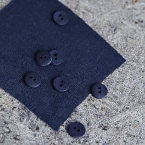 Mind the Maker - Curb cotton knoop 11mm indigo night