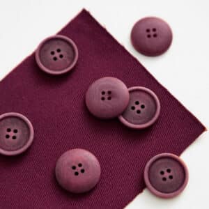 Mind the Maker - Corozo knoop 20mm fuchsia