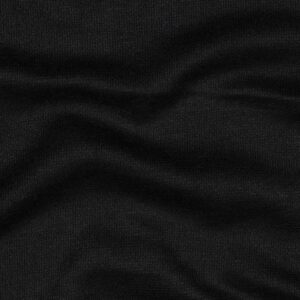 Knitted viscose melange zwart