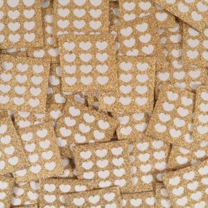Ikatee - Harten offwhite/goud