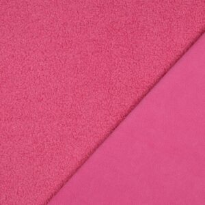 Teddy fleece double sided neonroze