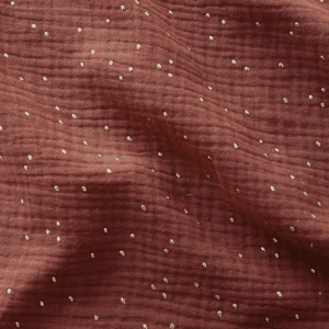Hydrofiel gouden studs red tile