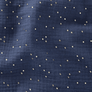 Hydrofiel gouden studs indigo