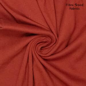 Fibre Mood - Boordstof rib donkerrood