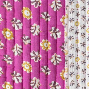 Van schie raamdecoratie & stoffen 6 Coupon 60cm stepped double gauze daia