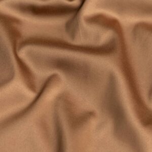 Van schie raamdecoratie & stoffen 8 Coupon 50cm stretch satijn bruin