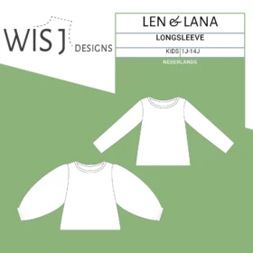 WISJ - Len & Lena longsleeve kids (papieren patroon)