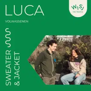 WISJ - Luca sweater/jack volwassenen (papieren patroon)