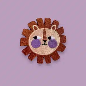 Hejpatches - strijkapplicatie leeuw