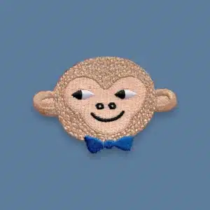 HejPatches - strijkapplicatie aap