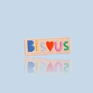 HejPatches - strijkapplicatie bisous