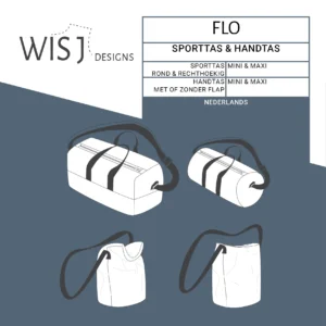 WISJ - Flo sporttas & handtas (papieren patroon)