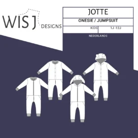 WISJ - Jotte onesie/jumpsuit kids (papieren patroon)