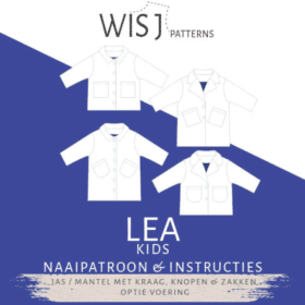 WISJ - Lea mantel/jas kids (papieren patroon)
