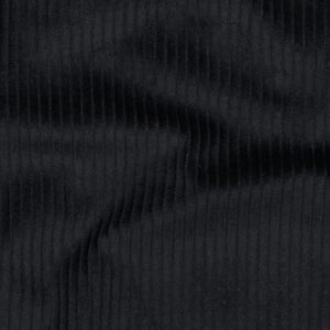 Washed corduroy 4.5W zwart