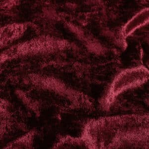 Velours de panne wijnrood