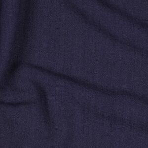 Coupon 100cm linnen viscose washed navy