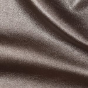 Faux leather bruin metallic