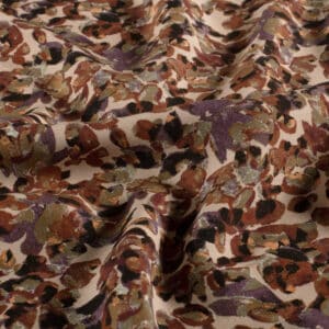 Viscose poplin abstract nude